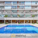 Af15 ALTO PADRÃO, WI-FI, AR, PISCINA, SAUNA, ACADEMIA, QUASE PÉ NA AREIA